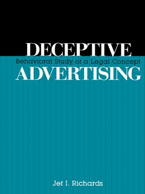 cover image of Deceptive Advertising
